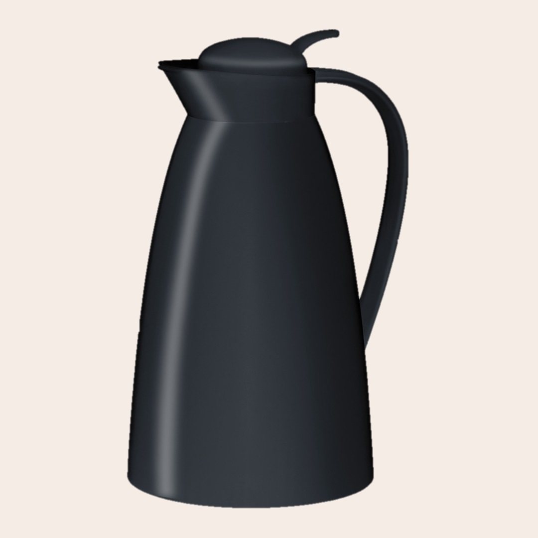 Isolierkanne Schwarz 1,0L 1Stk.
