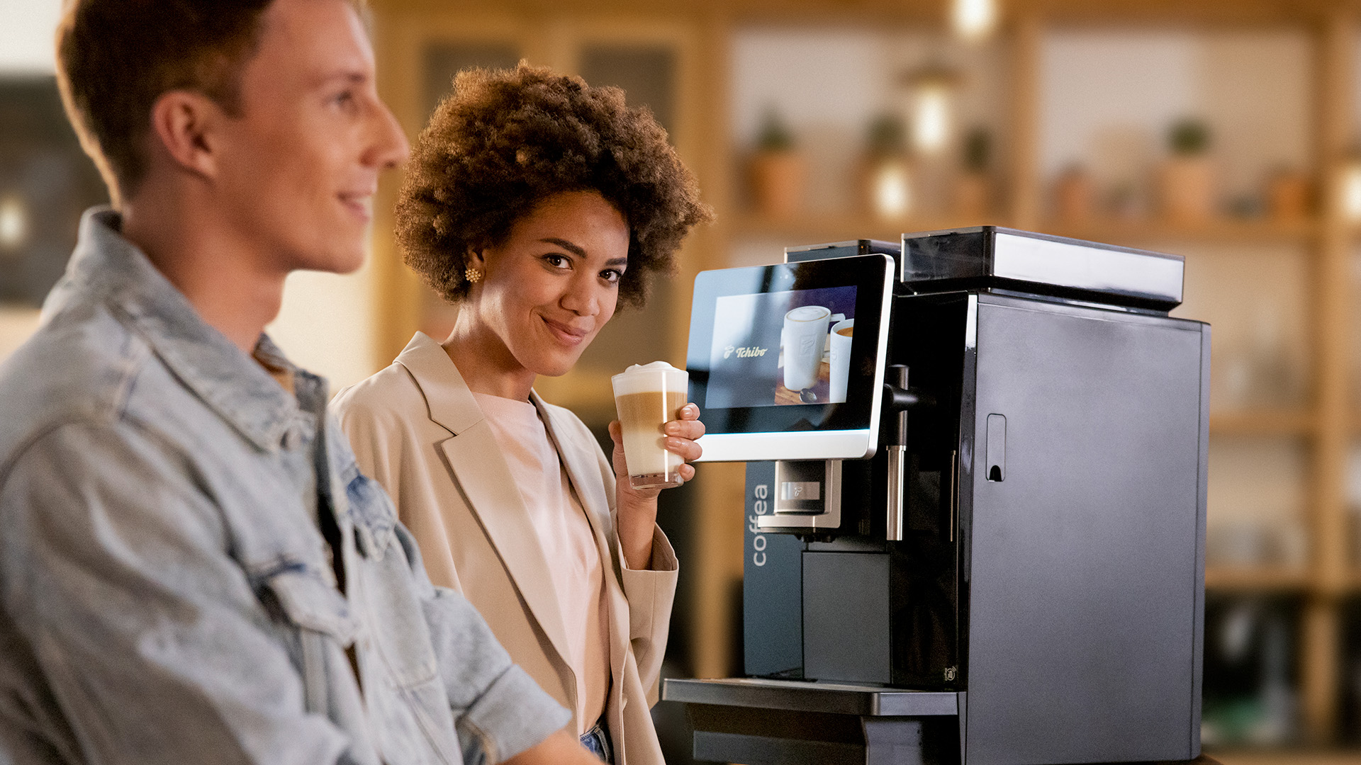 Kaffeezubereitung mit Coffea Enjoy Kaffeevollautomat